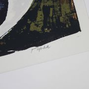 Lithographie de rené myrha série "l'aventura"