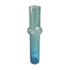 Vase en verre de couleur bleu XXème
