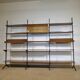 Free Standing Modular Teak Shelving System by Olof Pira, 1960s
