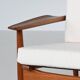 Svend Age Eriksen three-seat sofa in teak Glostrup Denmark 1960