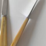 Set de 12 couteaux en bakélite et inox