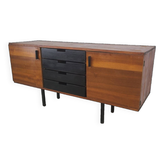 Scandinavian vintage modernist style teak sideboard