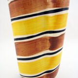 Ceramic handkerchief vase - Poët Laval France - vintage 50s