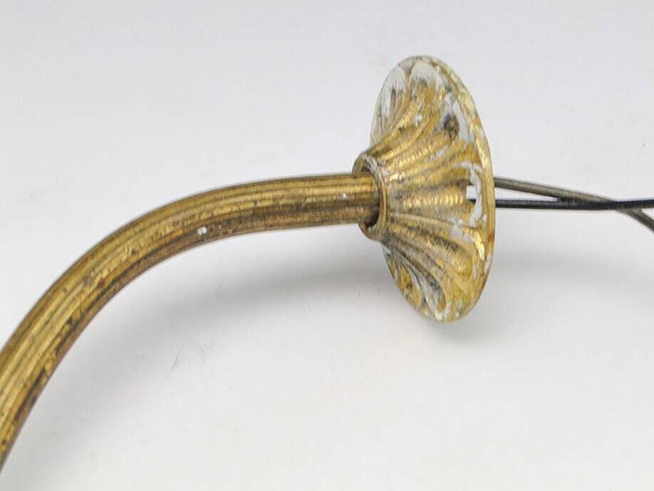 Rococo style wall lamp, 1950s