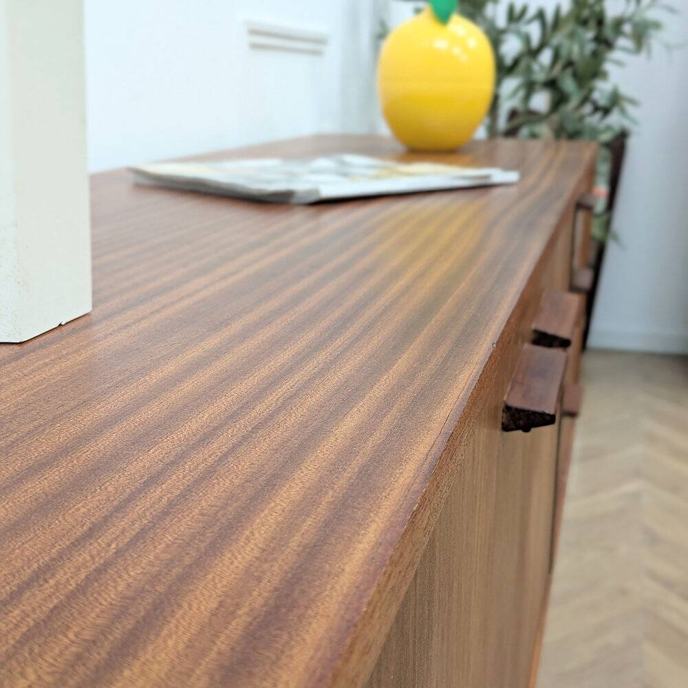 Danish vintage teak sideboard from the 1960s.