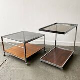 Mid-Century drinks trolley and matching coffee table by MDA