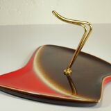 1960s ceramic cheese platter