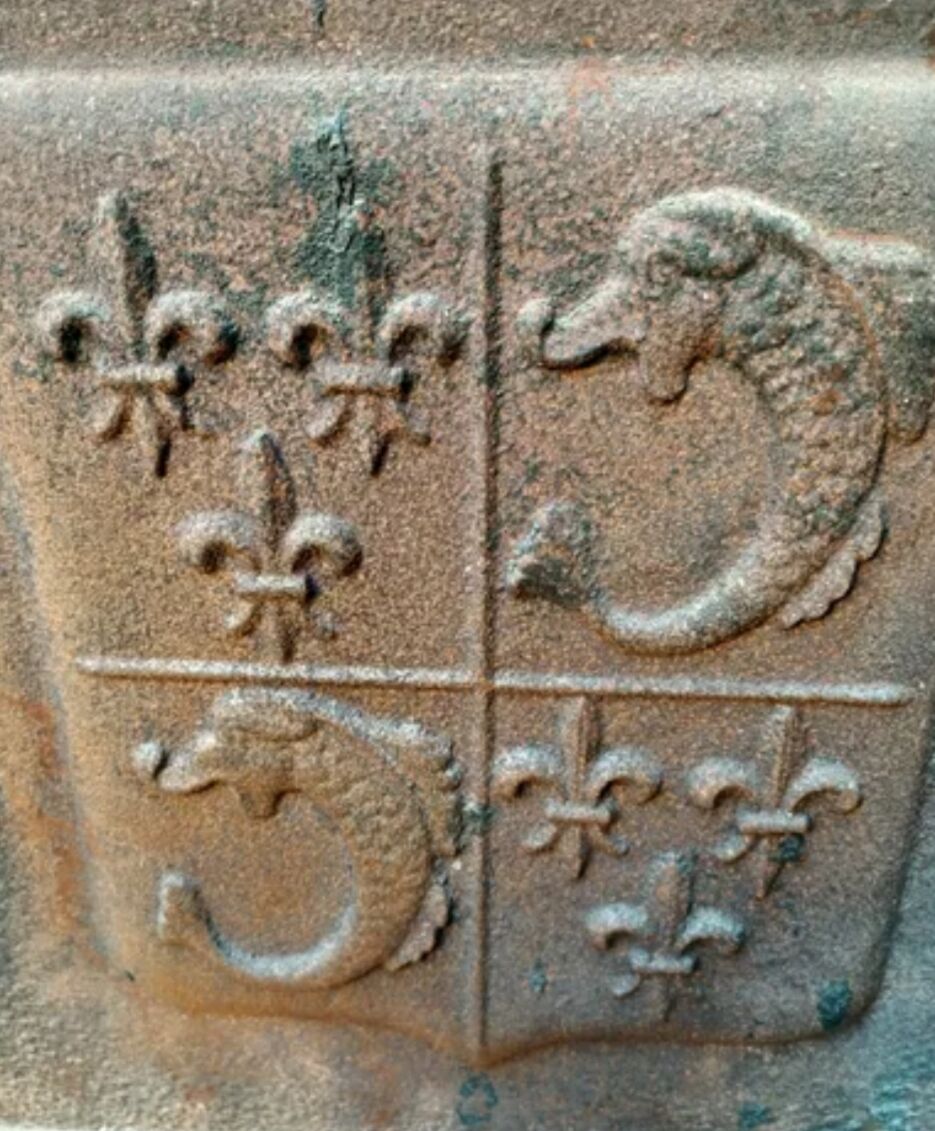 Fireplace plate 55x51