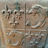 Fireplace plate 55x51