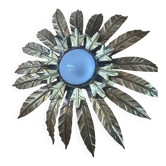 70s sun ceiling light
