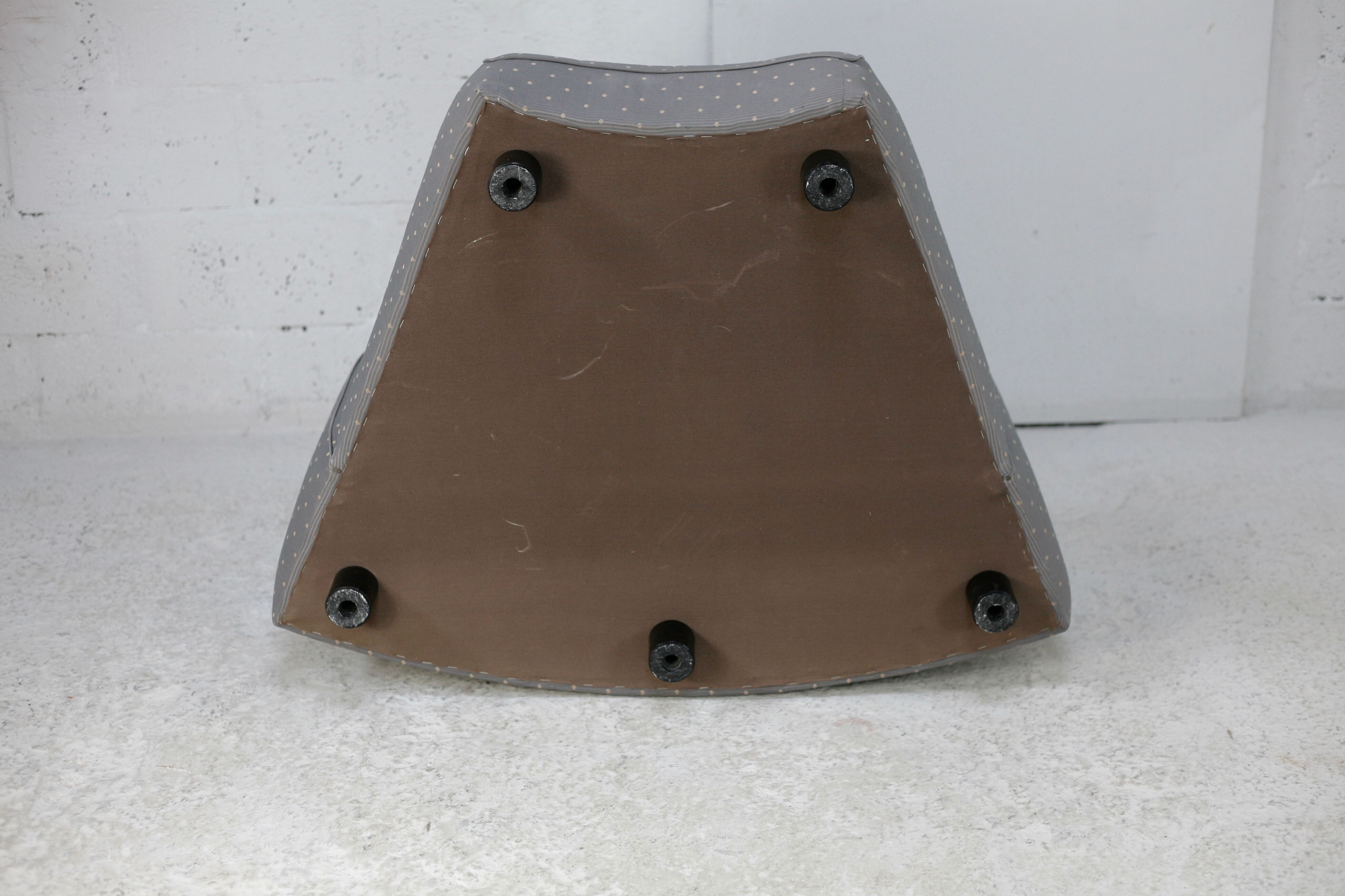 Novemila driver with wide back (rare) by Tito agnoli, Arflex, Italy, circa 1970