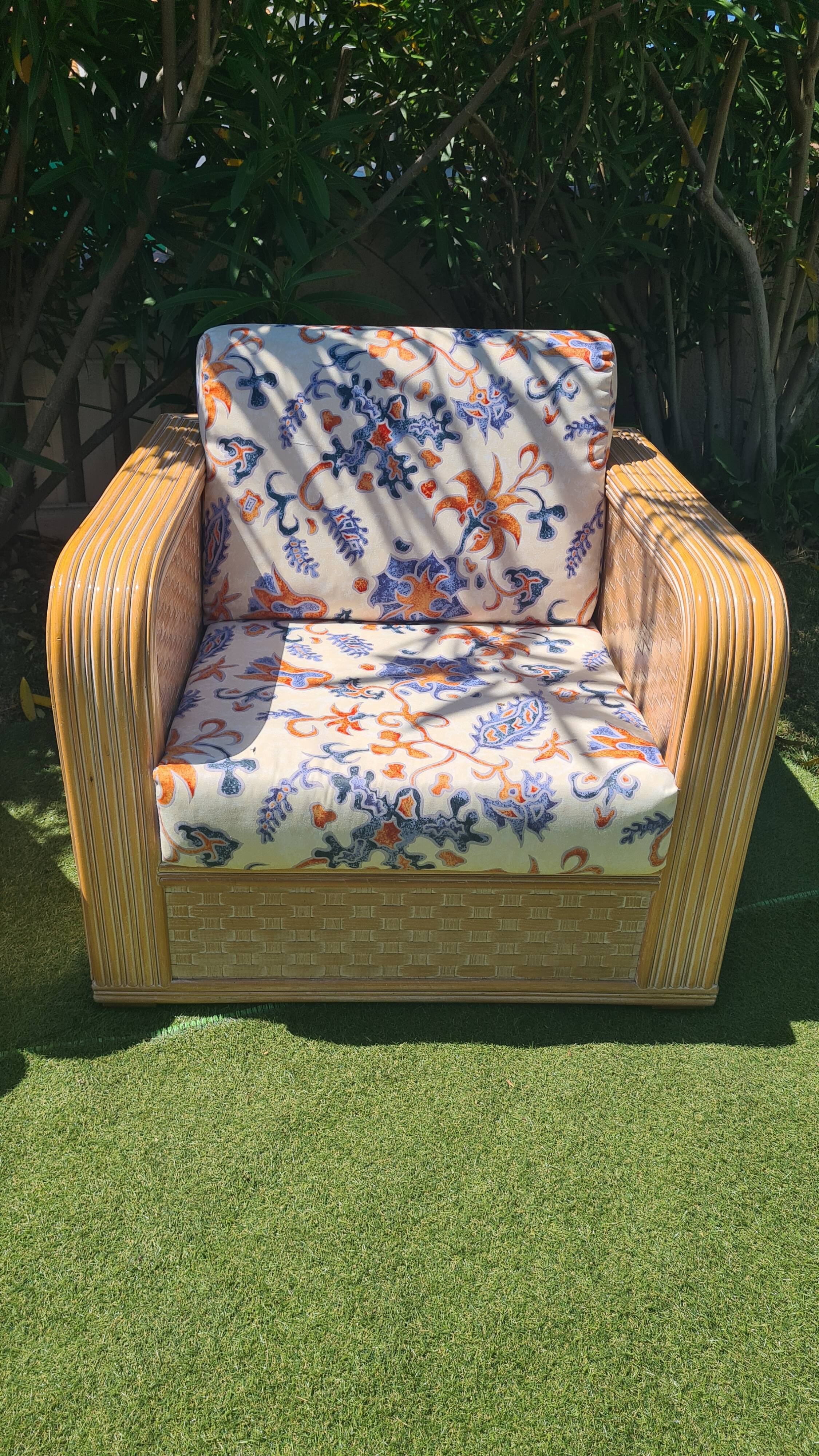 Design rattan club chairs