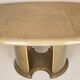Angelo Mazzola parchment table produced by Ar.Vi Salpol, 1980
