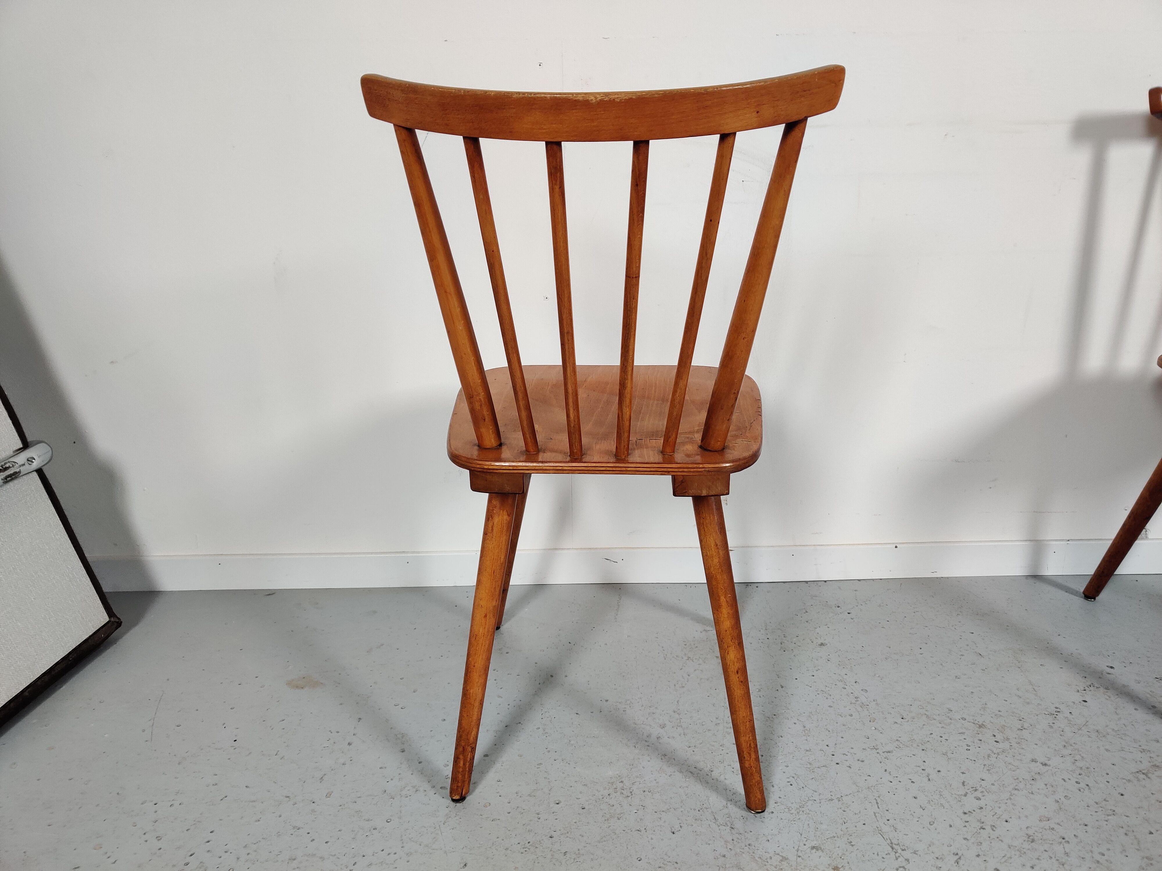 6 60s bistro bar chairs
