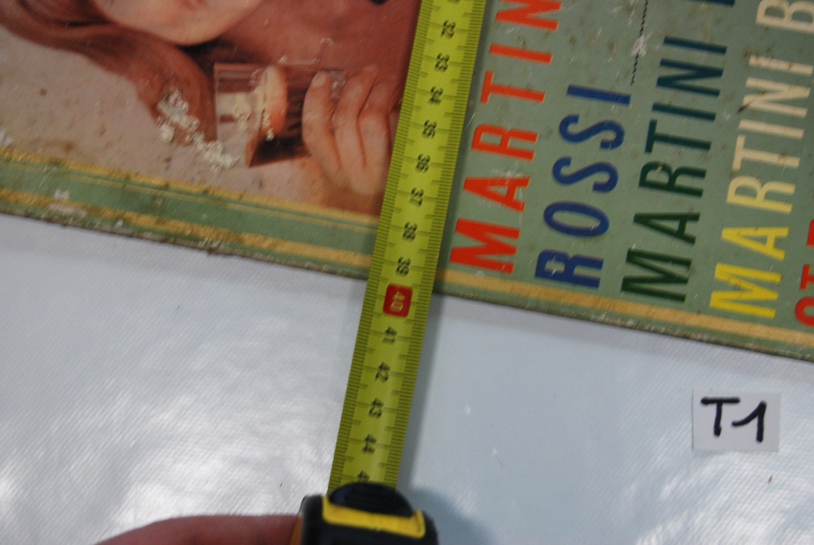 Old sign tariff - Bistro MARTINI