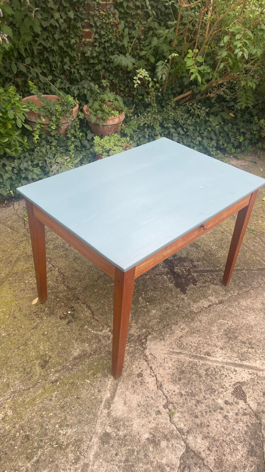 Small vintage farm table or desk 1940