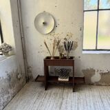 Jardinière années 50 palissandre constructiviste