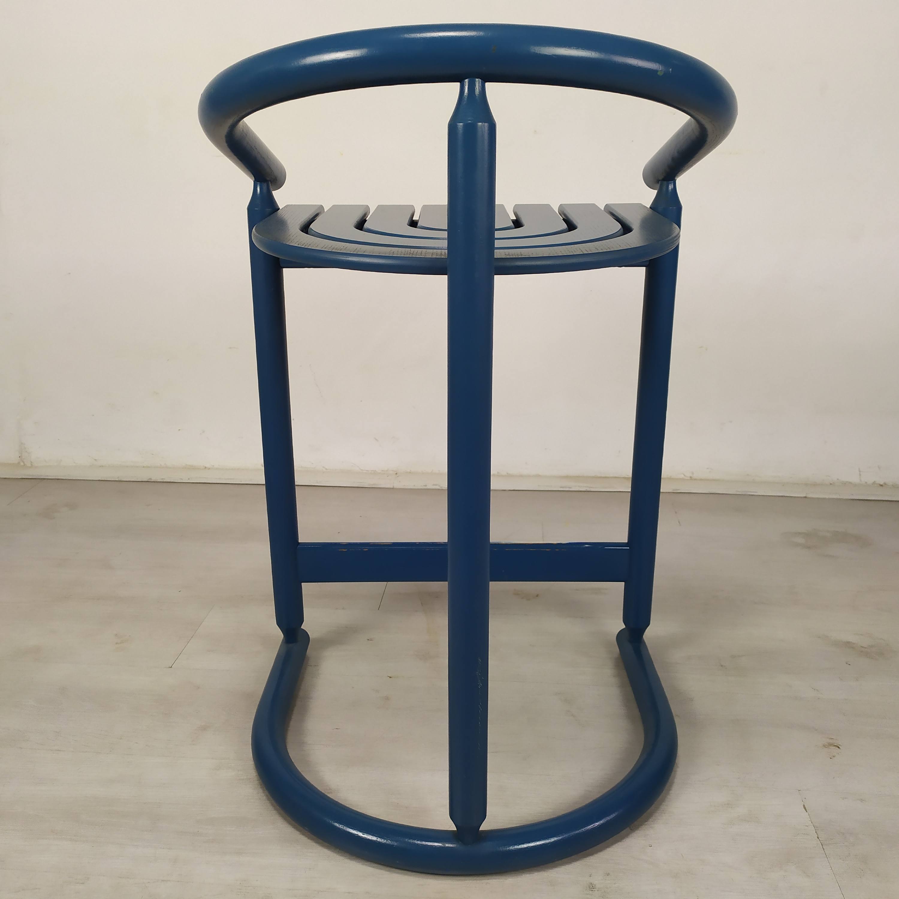 Vintage blue bar stools