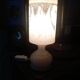 Vintage alabaster lamp