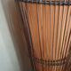 Floor lamp kobe bamboo slat 80s