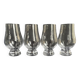 4 crystal whiskey glasses stamped “The Glencairn Glass”
