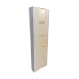 Vintage shoe column cabinet