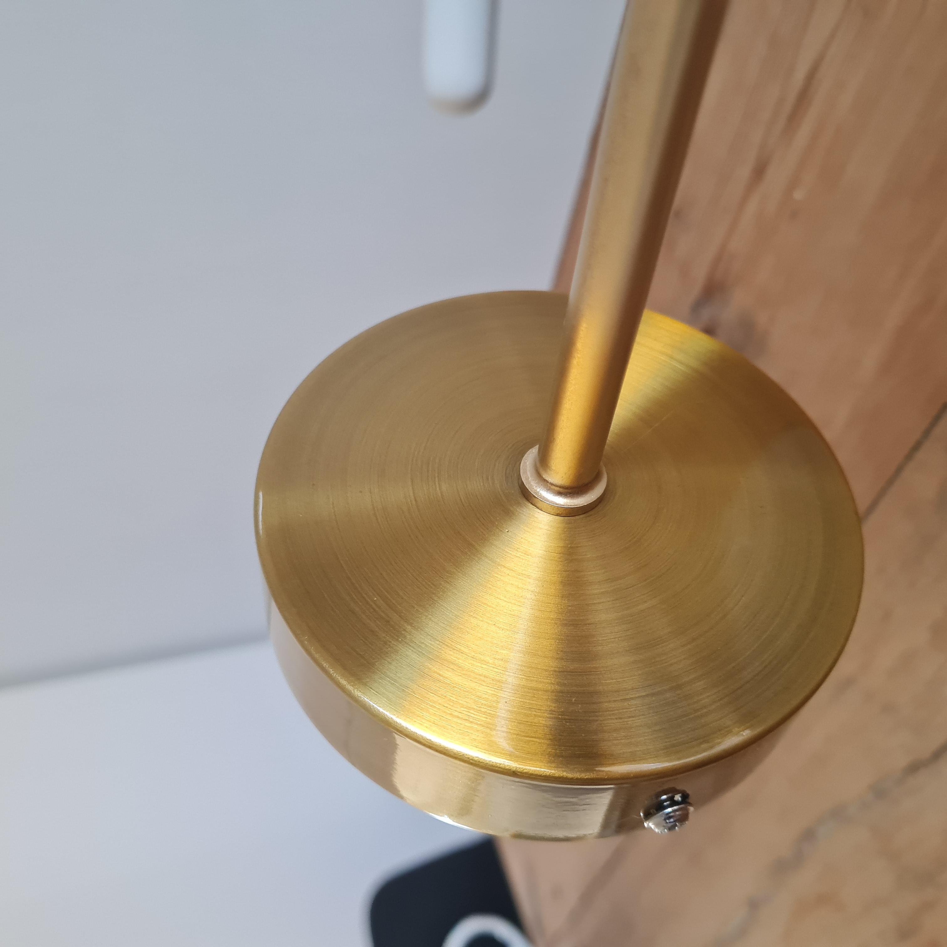 Pair of opaline wall lamps