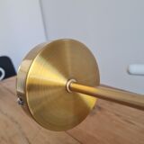 Pair of opaline wall lamps