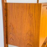 Système mural en teck par Sven Ellekaer pour Albert Hansen, années 1960