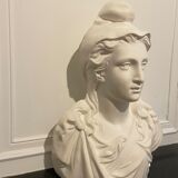 Bust of Marianne in plaster, Mauger model
