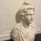 Buste de Marianne en plâtre modèle Mauger