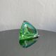 Acid Green Murano Glass Bowl, Mid-Century Modern, Italy, 1960s Decor