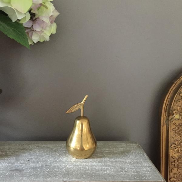 Poire laiton vintage