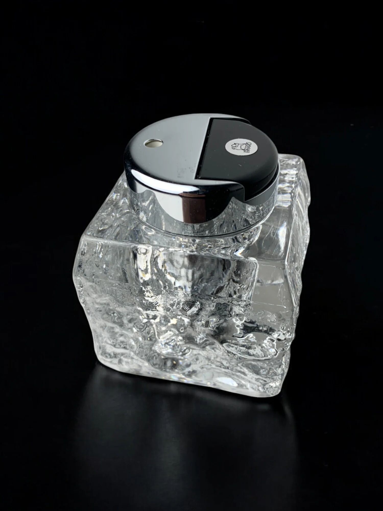 Ice cube lighter by Antonio Imperatore, Murano glass, Italy, 1970s