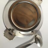 Baby plate silver metal spoon silver 30s
