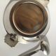 Baby plate silver metal spoon silver 30s