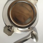 Baby plate silver metal spoon silver 30s