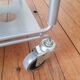 Niels Gammelgaard vintage metal trolley, rolling cart