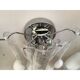 White and transparent “selle” murano glass wall sconces