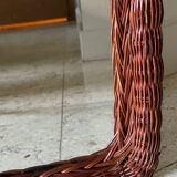 Pair of VINTAGE Rattan MIRRORS