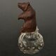 Pepper shaker with bear decoration Black Forest Black Forest early twentieth century