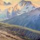 Oil on canvas Lucien Quénard (1902-1995) – Mountain landscape