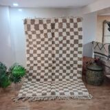 Moroccan Berber rug Chessboard 250 X 150 CM