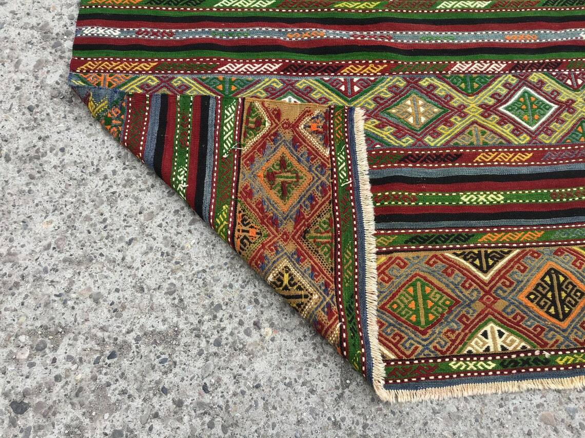 Area rugs 6x10, large rug, rug for kitchen, Anatolian rug, Kilim carpet