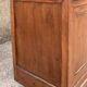 Two-body oak sideboard, circa 1890 — antique glasses and assembly