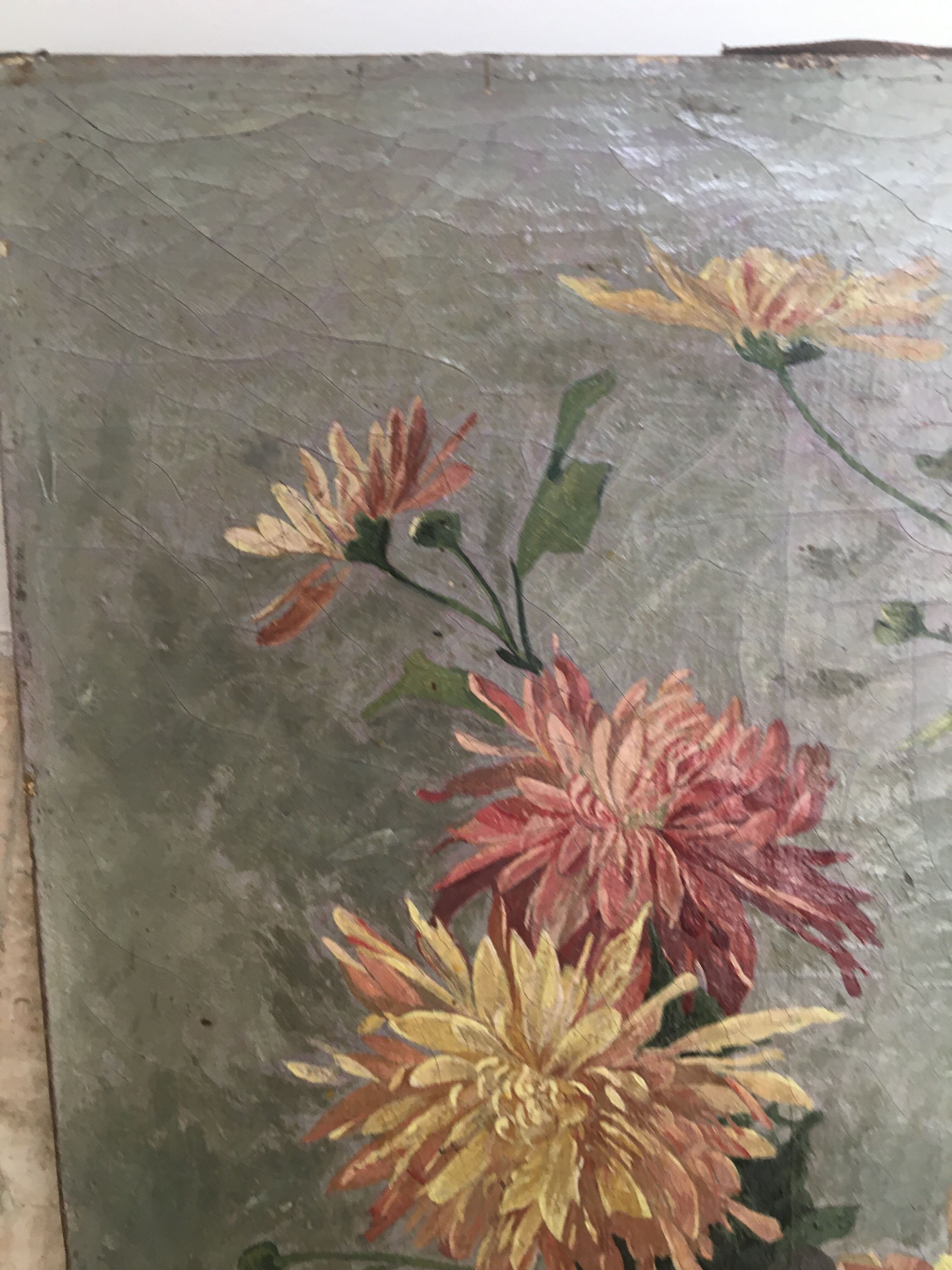 Oil on canvas signed, 1902