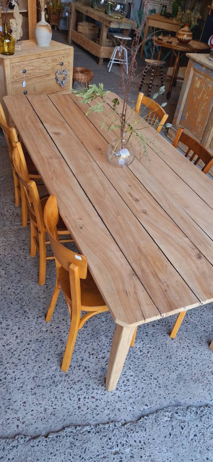 Antique farmhouse table