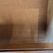 Vintage chest of drawers around 1960 - 3 drawers -Medium oak color - Compass feet -Very good condition