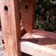 Workshop workbench L261xD50xH80,5cm old beech