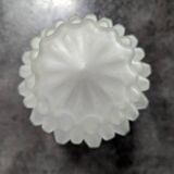 Ancien grand plafonnier lampe à poser globe Skyscraper verre Art déco